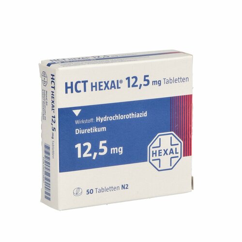 HCT Hexal 12.5mg, 50 ST, HEXAL AG