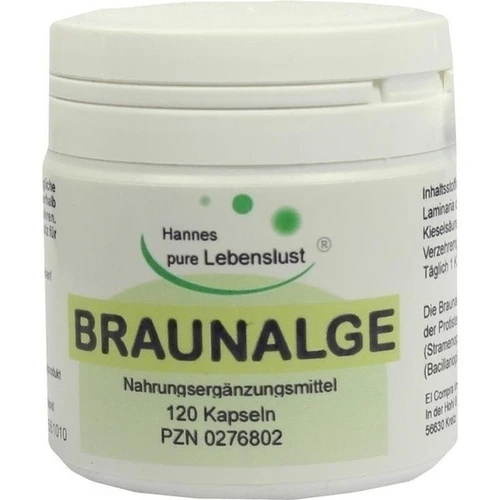 Braunalgen Vegi-Kaps, 120 Stk., G & M Naturwaren Import GmbH & Co. KG