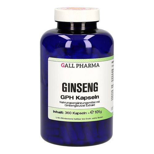 Ginseng GPH Kapseln, 360 Stk., Hecht-Pharma GmbH