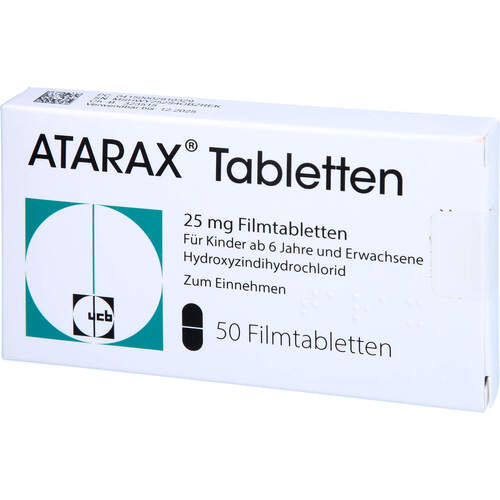 Atarax 25mg, 50 Stk., Orifarm GmbH