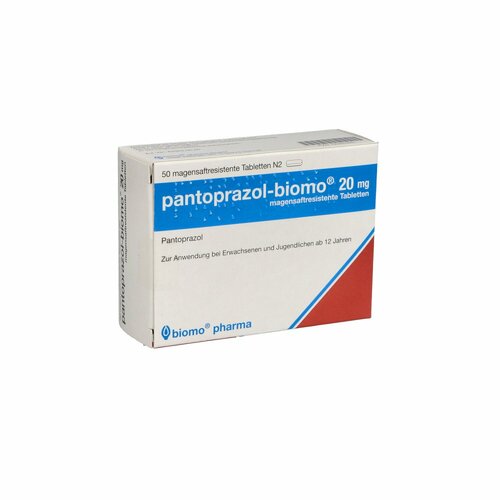 pantoprazol-biomo 20mg, 50 ST, Biomo Pharma GmbH