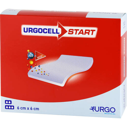 URGOCELL Start Verband 6x6 cm, 10 Stk., Urgo GmbH