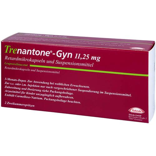 Trenantone-Gyn Zweikammerspritze, 2 Stk., Takeda GmbH
