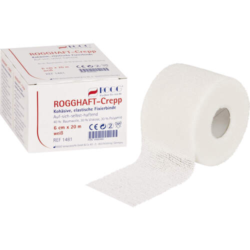 ROGGHAFT-Crepp 4mx8cm, 1 Stk., Rogg Verbandstoffe GmbH & Co. KG
