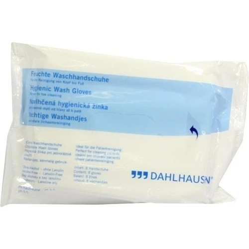 Waschhandschuhe waschen o.Wasser, 8 Stk., P.J.Dahlhausen & Co. GmbH