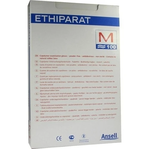 ETHIPARAT UNTERSUCHUNGSHANDSCHUHE UNSTER MIT M2079, 100 Stk., Serimed GmbH & Co. KG