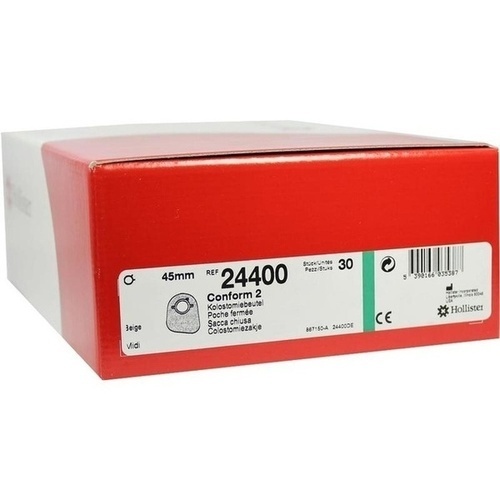 Conform 2 Kolostomiebeutel 45mm 24400 hautfarben, 30 Stk., Hollister Incorporated