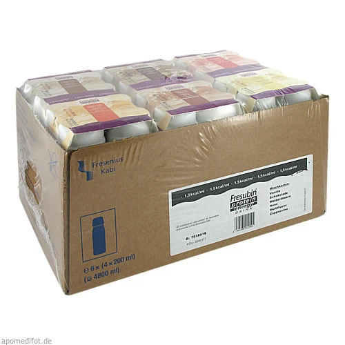 Fresubin protein energy DRINK Mischkart.Trinkfla., 6x4x200 ml, Fresenius Kabi Deutschland GmbH
