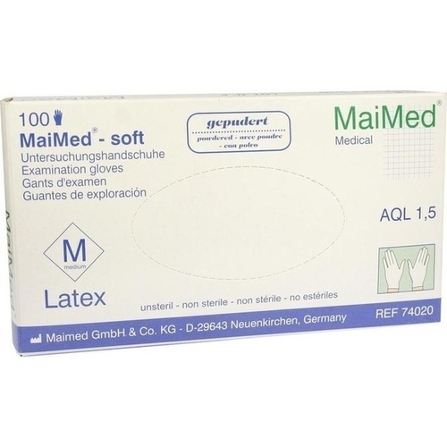 Maimed-soft mittel unsteril, 100 Stk., MaiMed GmbH