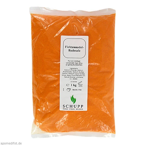 FICHTENNADEL BADESALZ, 1 kg, Schupp GmbH & Co. KG