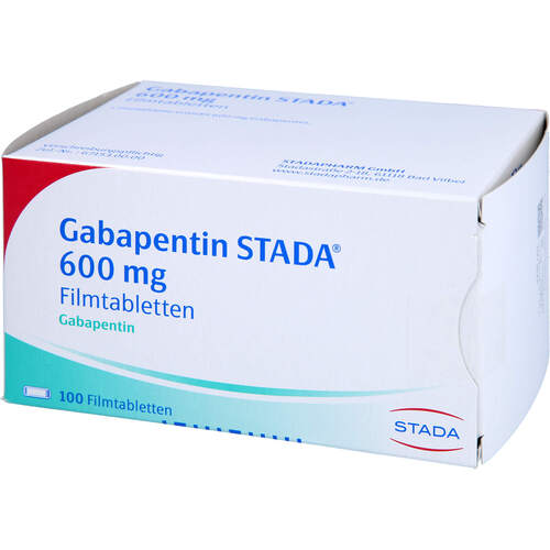 Gabapentin STADA 600mg Filmtabletten, 100 ST, STADAPHARM GmbH