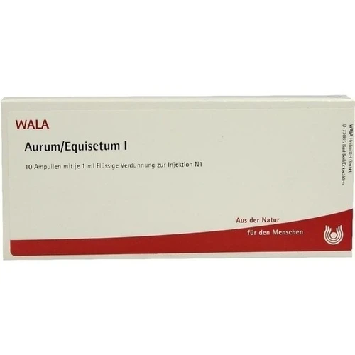 Aurum/Equisetum I, 10x1 ml, Wala Heilmittel GmbH