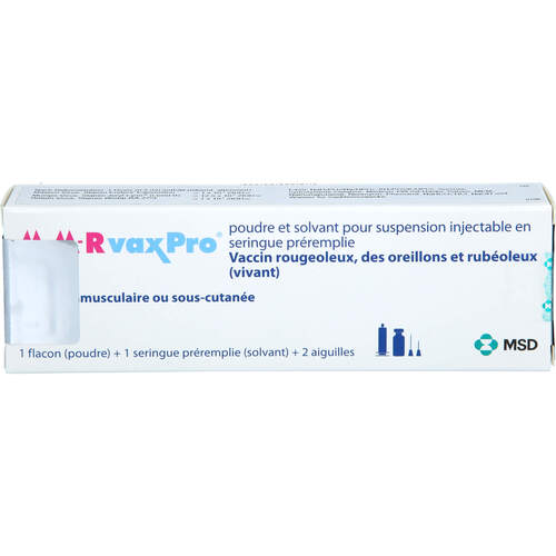 MMR Vaxpro Fertigspritze mit Kanüle, 0,5 ml, CC Pharma GmbH