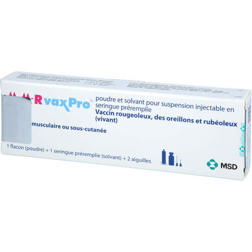 MMR Vaxpro Fertigspritze mit Kanüle, 0,5 ml, CC Pharma GmbH