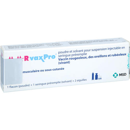 MMR Vaxpro Fertigspritze mit Kanüle, 0,5 ml, CC Pharma GmbH