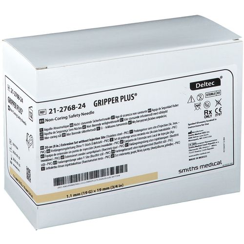 GRIPPER PLUS Nadel 19Gx19.0mm, 12 Stk., ICU Medical Deutschland (SM) GmbH