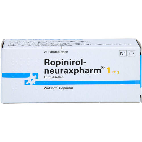 Ropinirol-neuraxpharm 1 mg, 21 ST, neuraxpharm Arzneimittel GmbH