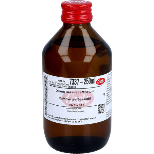 OLEUM SESAMI raffinatum, 250 ml, Caesar & Loretz GmbH