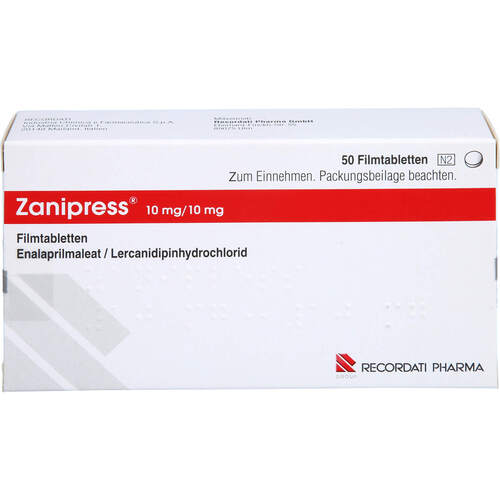 Zanipress 10mg/10mg, 50 Stk., Recordati Pharma GmbH
