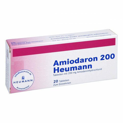 Amiodaron 200 Heumann, 20 Stk., Heumann Pharma GmbH & Co. Generica KG