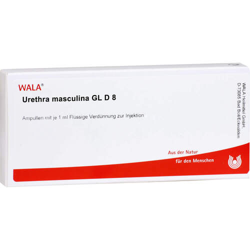 URETHRA masculina GL D 8 Ampullen, 10x1 ml, WALA Heilmittel GmbH