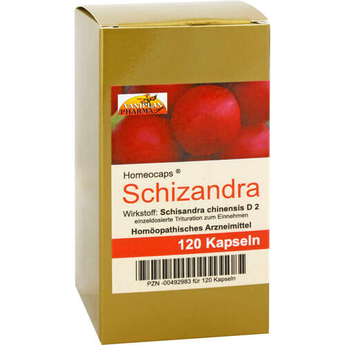 SCHIZANDRA KAPSELN, 600 Stk., Vaniplan Pharma GmbH