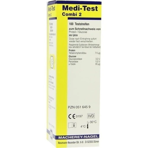 MEDI TEST COMBI 2, 100 Stk., Macherey-Nagel GmbH & Co. KG