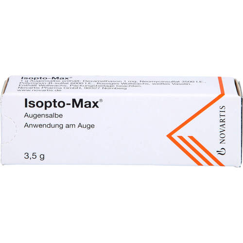 ISOPTO MAX, 3.5 G, Novartis Pharma GmbH