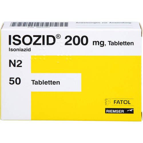ISOZID 200MG, 50 Stk., Esteve Pharmaceuticals GmbH