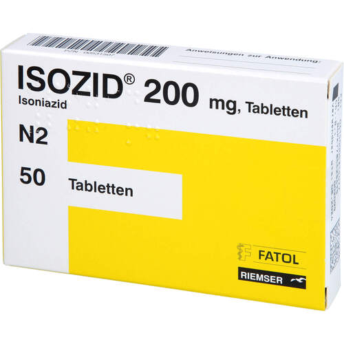 ISOZID 200MG, 50 ST, Esteve Pharmaceuticals GmbH