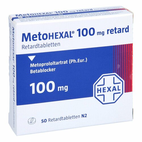 Metohexal 100 retard, 50 ST, HEXAL AG