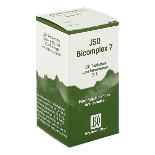 JSO-Bicomplex Heilmittel Nr.7, 150 Stk., ISO-Arzneimittel GmbH & Co. KG