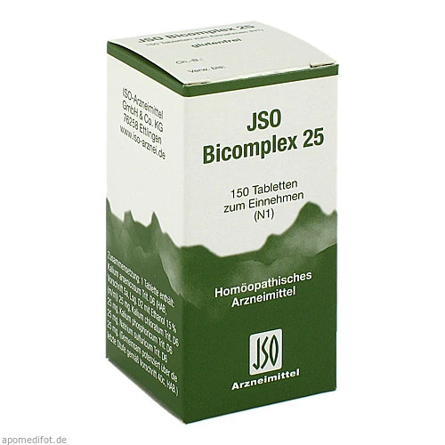 JSO-Bicomplex Heilmittel Nr.25, 150 Stk., ISO-Arzneimittel GmbH & Co. KG