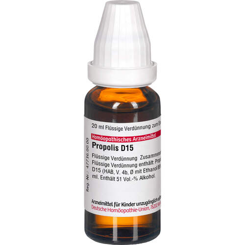 PROPOLIS D15, 20 ml, Dhu-Arzneimittel GmbH & Co. KG PROPOLIS D15, 20 ml, Dhu-Arzneimittel GmbH & Co. KG