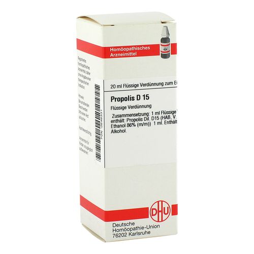 PROPOLIS D15, 20 ml, Dhu-Arzneimittel GmbH & Co. KG PROPOLIS D15, 20 ml, Dhu-Arzneimittel GmbH & Co. KG