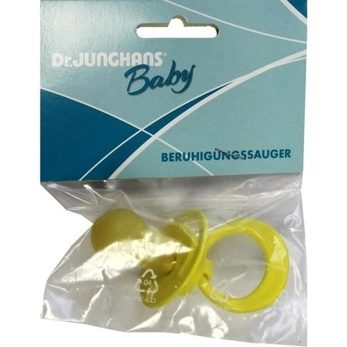 SAUGER Beruhigung Gelb Gr Scheibe Gr Kirsch, 1 Stk., Dr. Junghans Medical GmbH