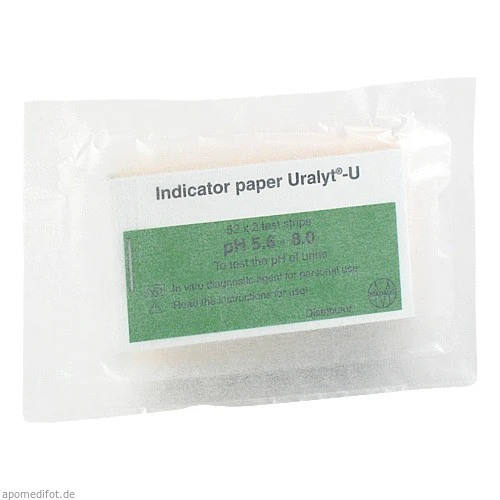 Uralyt U Indikatorpapier, 52X2 ST, Viatris Healthcare GmbH