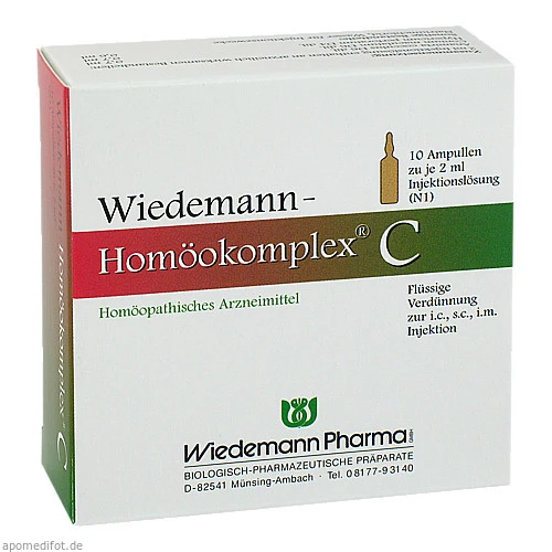 WIEDEMANN Homöokomplex C Ampullen, 10x2 ml, Wiedemann Pharma GmbH