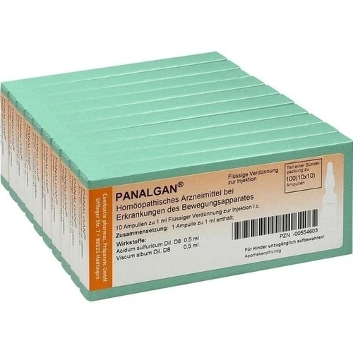 Panalgan, 10X10 ST, COMBUSTIN Pharmazeutische Präparate GmbH