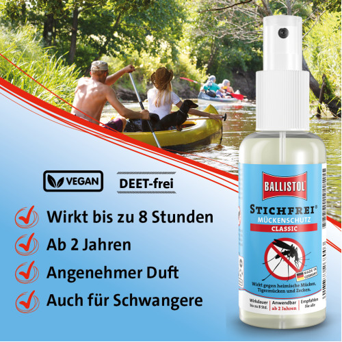 Stichfrei Pumpspray Mückenschutz, 100 ml, Hager Pharma GmbH