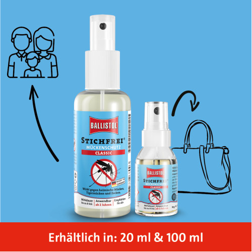 Stichfrei Pumpspray Mückenschutz, 100 ml, Hager Pharma GmbH