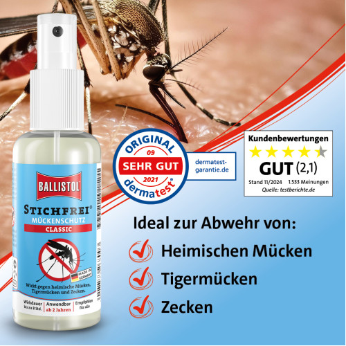 Stichfrei Pumpspray Mückenschutz, 100 ml, Hager Pharma GmbH