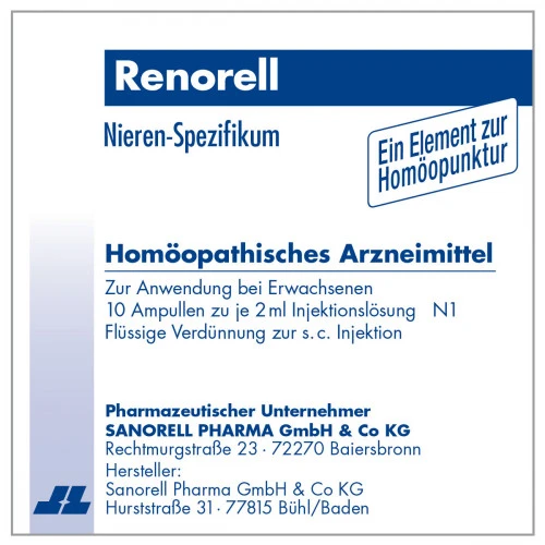 Renorell, 10x2 ml, Sanorell Pharma GmbH