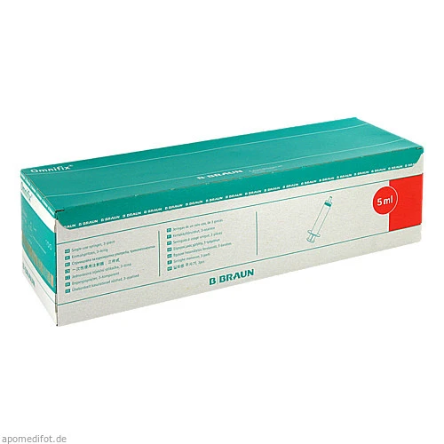 OMNIFIX Solo Luer Latexfrei, 100X5 ML, B. Braun Melsungen AG