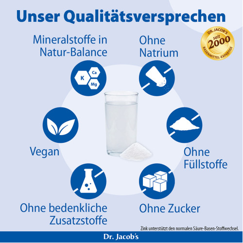 Dr. Jacob's Basenpulver Original Basen-Citrat-Mineralstoffe, 300 g, Dr. Jacob's Medical GmbH