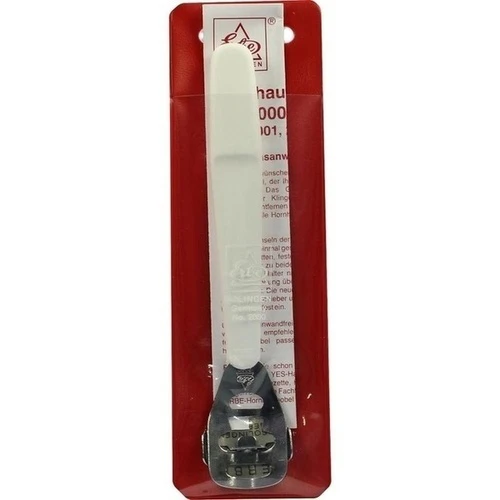 ERBE-Hornhauthobel 2000 14.4cm verchromt, 1 Stk., Becker-Manicure