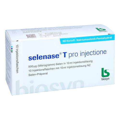 selenase T pro injectione, 10x10 ml, Biosyn Arzneimittel GmbH