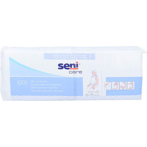 Seni Einweg Speisel&auml;tzchen m. Bindelaschen, 100 Stk., Tzmo Deutschland GmbH