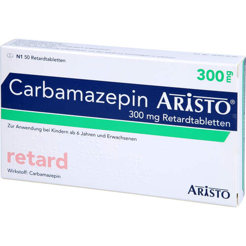 Carbamazepin Aristo 300mg Retardtabletten, 50 Stk., Aristo Pharma GmbH