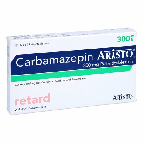 Carbamazepin Aristo 300mg Retardtabletten, 50 Stk., Aristo Pharma GmbH